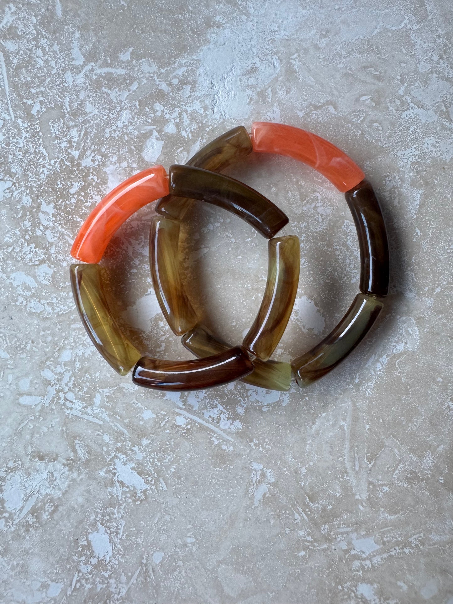 Mama and Me Brown and Orange