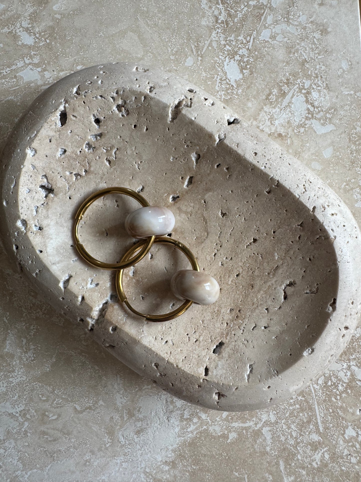 Creolen Beige