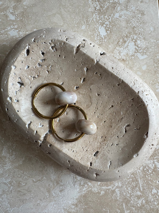 Creolen Beige